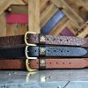 Handcrafted Buffalo Hide Belt Limited Edition - Image 2