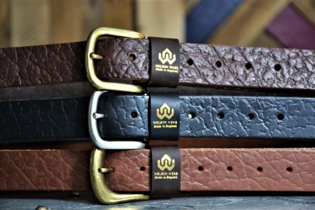Handcrafted Buffalo Hide Belt Limited Edition