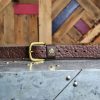 Handcrafted Buffalo Hide Belt Limited Edition - Image 3