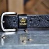 Handcrafted Buffalo Hide Belt Limited Edition - Image 6