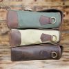 Land Rover inspired canvas and leather messenger bag - Image 3