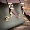 Land Rover inspired canvas and leather messenger bag - Image 10