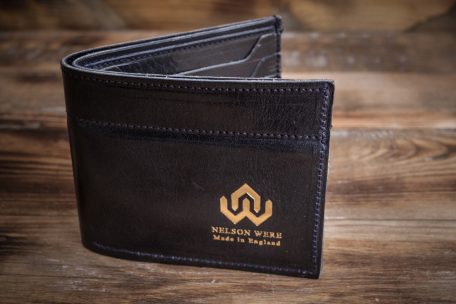 Handmade leather wallet nelsonwere