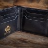 Handmade leather wallet nelsonwere