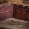 Handmade leather wallet nelsonwere