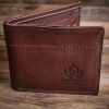 Handmade leather wallet nelsonwere