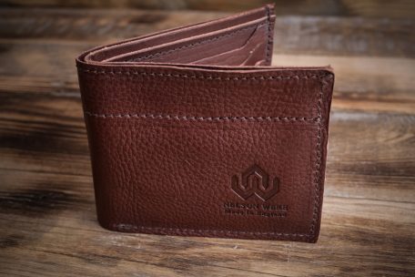 Handmade leather wallet nelsonwere