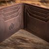 Handmade leather wallet nelsonwere