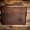 Handmade leather wallet nelsonwere