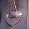 Close up detail of strap on bag