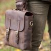 Hand made leather bag
