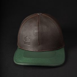 Leather Baseball Cap